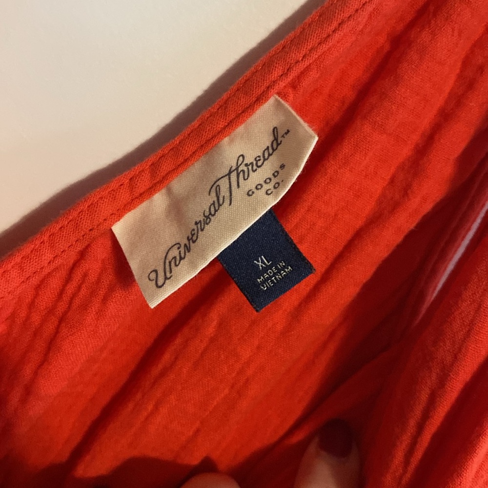 Universal Thread Red Maxi Dress - Picture 4 of 7